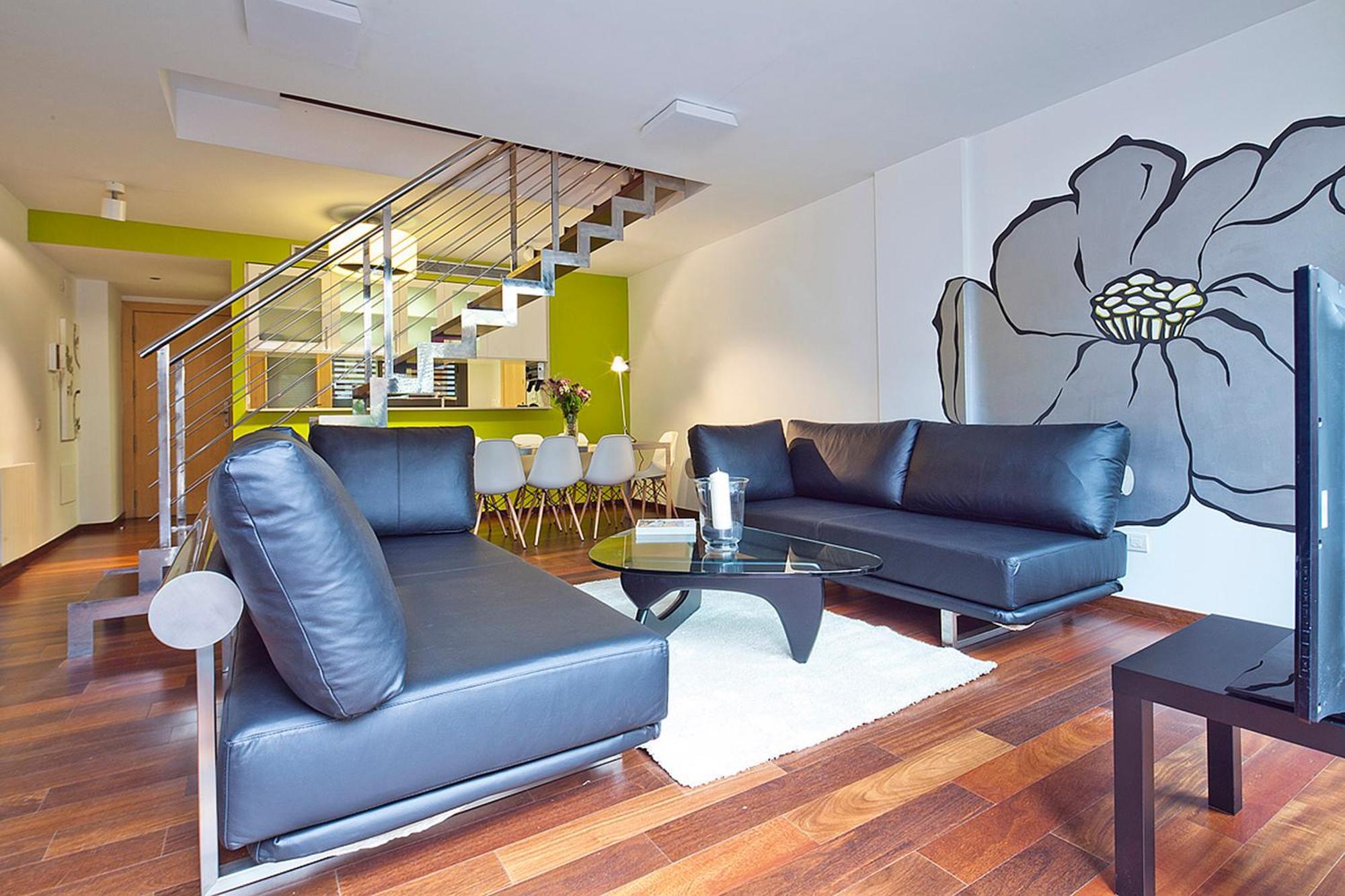 My Space Emirates - Splendid Apartment With Terrace And Pool Near Park Gueell Barcelona Bagian luar foto
